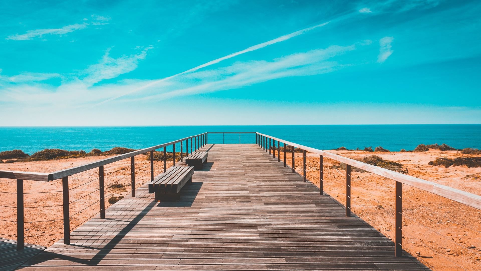 Carvoeiro boardwalk, Algarve