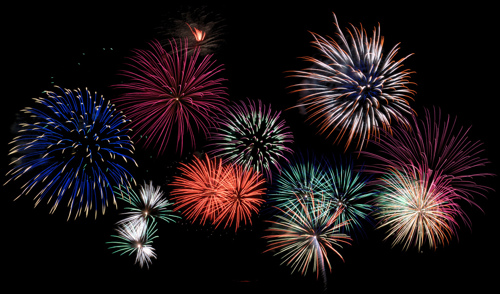 New Year Fireworks Lagos