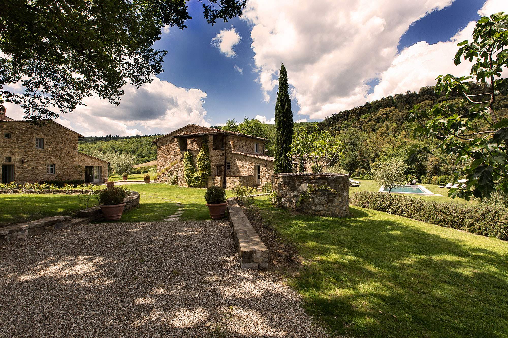 Villa Grande, Main Villa, Cottage,Studio & Barn, up to 22 persons , 11 bedroom villa in Chianti & Countryside, Tuscany Photo #11