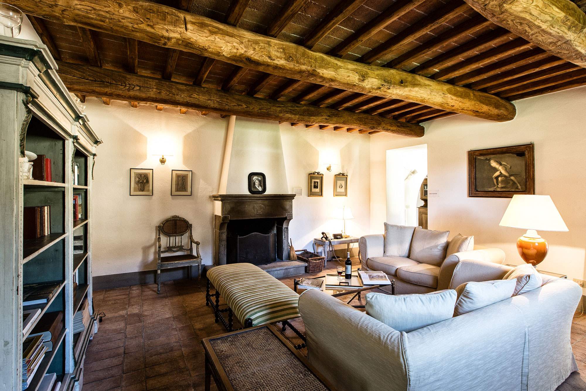 Villa Grande, Main Villa, Cottage,Studio & Barn, up to 22 persons , 11 bedroom villa in Chianti & Countryside, Tuscany Photo #3