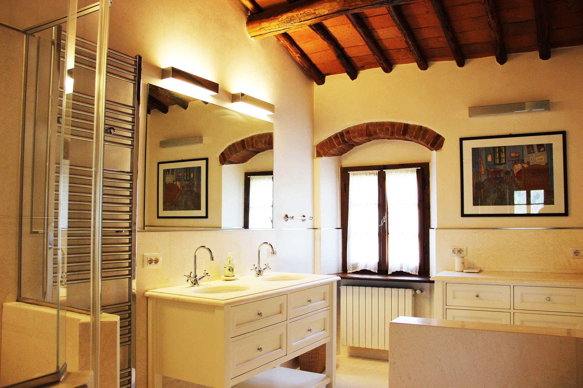 Villa Felicita, Main house & Apartment, 7-10 persons , 5 bedroom villa in Chianti & Countryside, Tuscany Photo #14