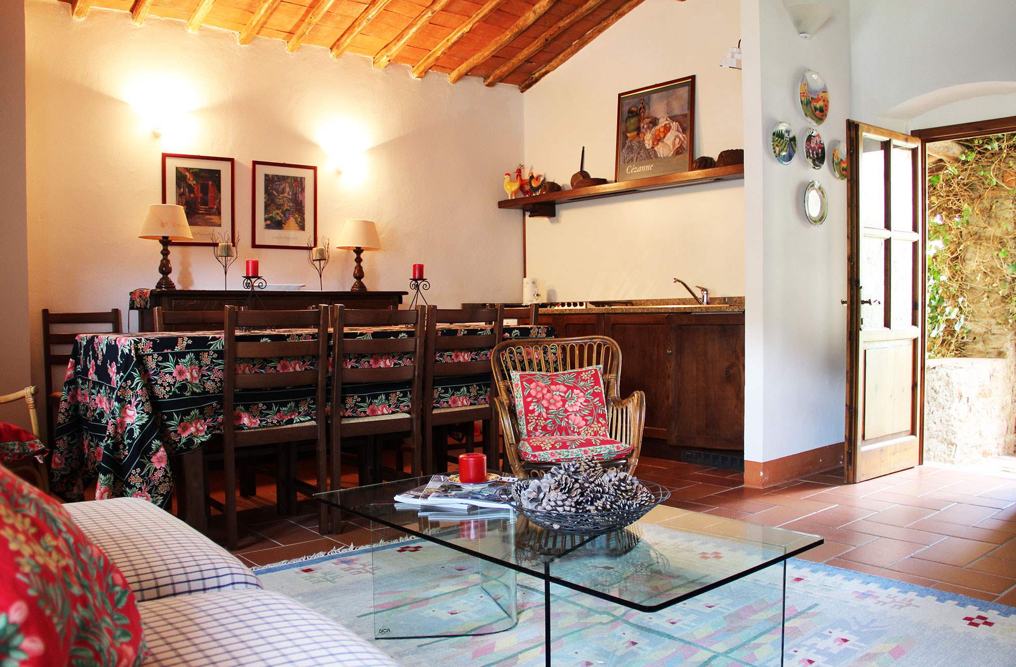Villa Felicita, Main house & Apartment, 7-10 persons , 5 bedroom villa in Chianti & Countryside, Tuscany Photo #24