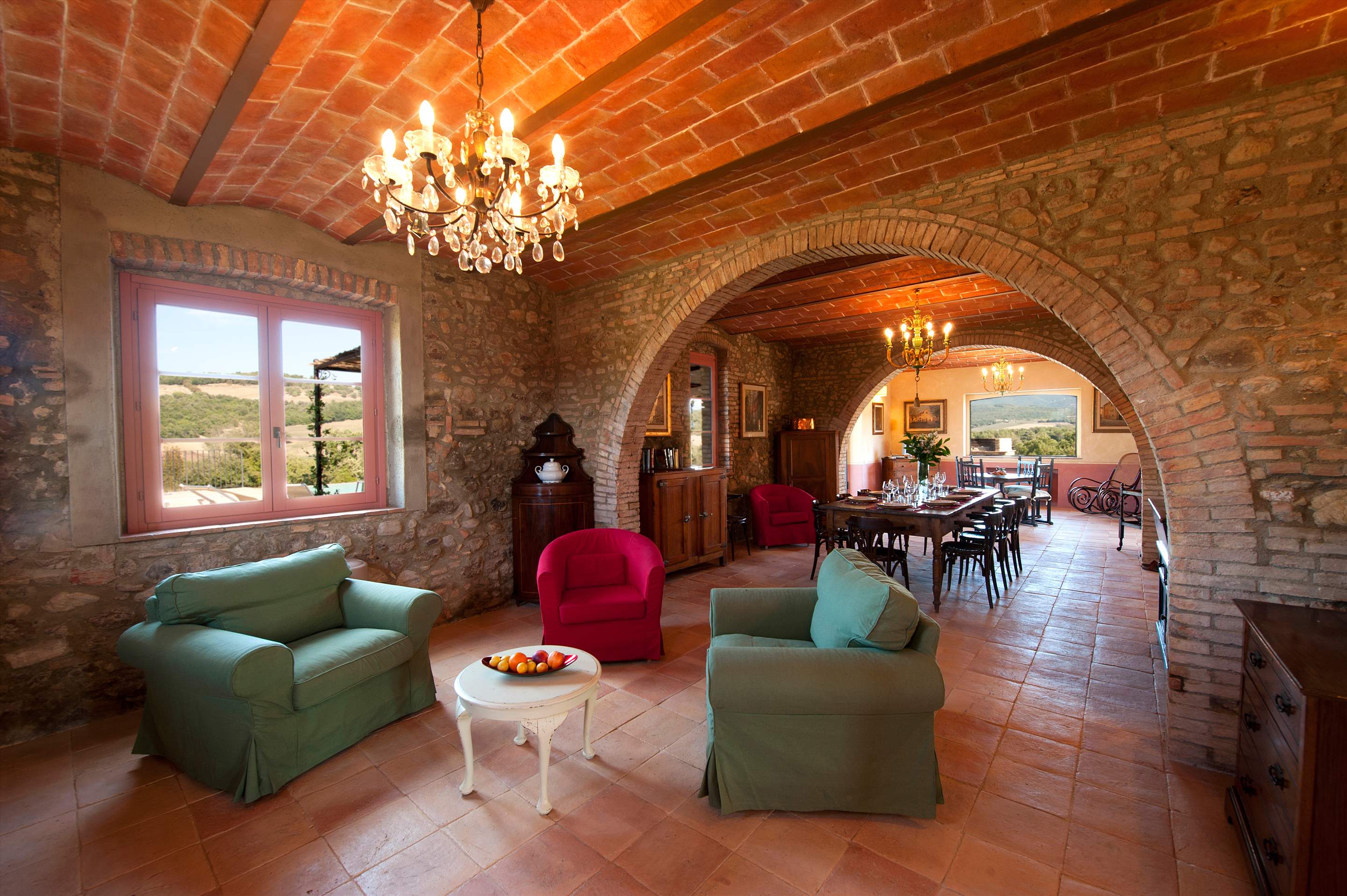 Villa Rosa, & Annexe , 6 bedroom villa in Tuscany Coast, Tuscany Photo #5