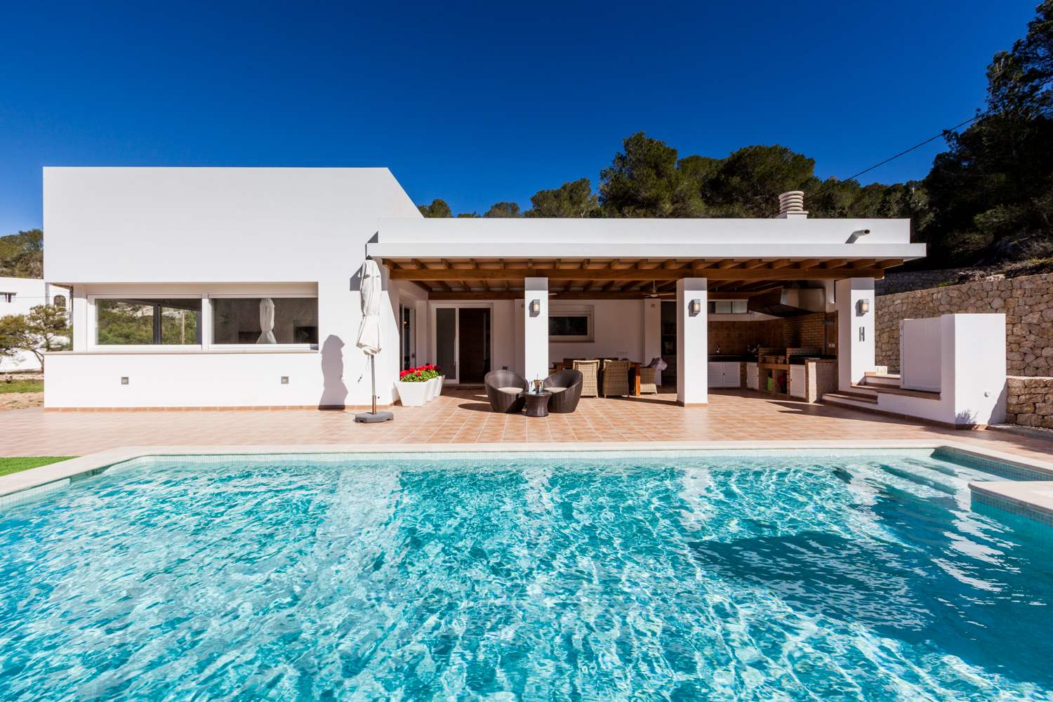 Can Parras, 3 bedroom villa in San Jose and South West Coast, Ibiza Photo #1